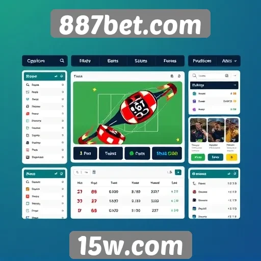 Avaliação da interface do usuário do site 887bet